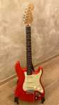 Китара стратокастър 1990’s Made In Japan Red Squier Stratocaster