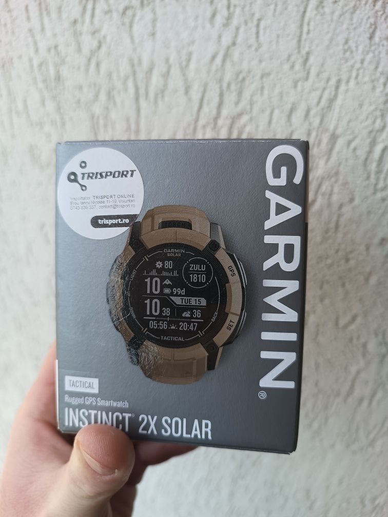 Garmin instinct 2x tactical solar