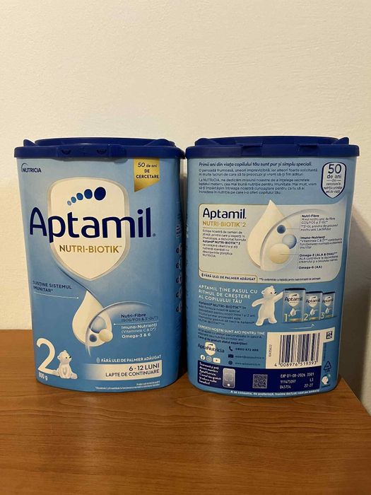 Vând aptamil 2 pt varsta de 6-12 luni