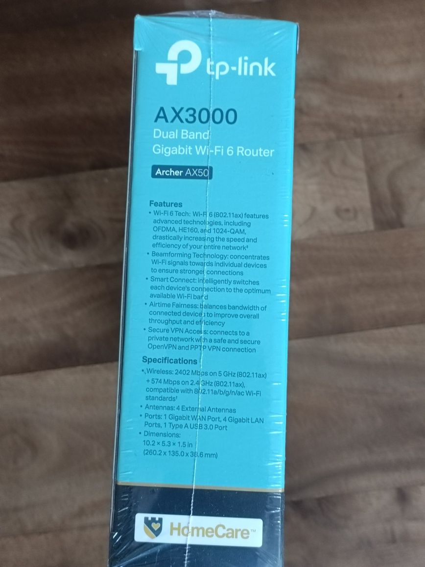 Скоростной роутер TP-link AX3000 Dual Band Gigabit Wi-Fi 6 Router 

Gi
