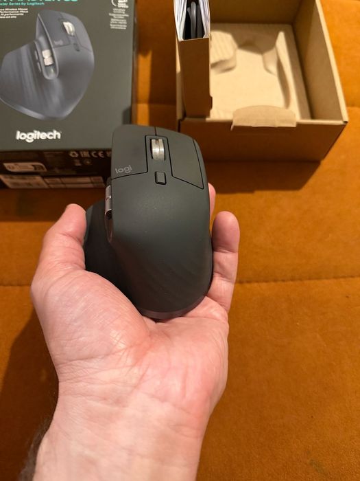 Mouse Wireless LOGITECH MX Master 3S Performance, 8000 dpi, silent