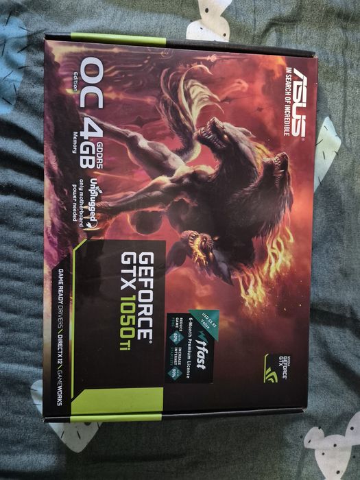 Placă video ASUS GeForce GTX 1050 Ti 4GB OC