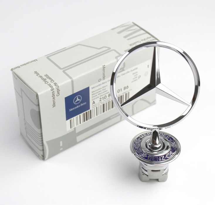 Мерник емблема за мерцедес оригинална - Преден капак