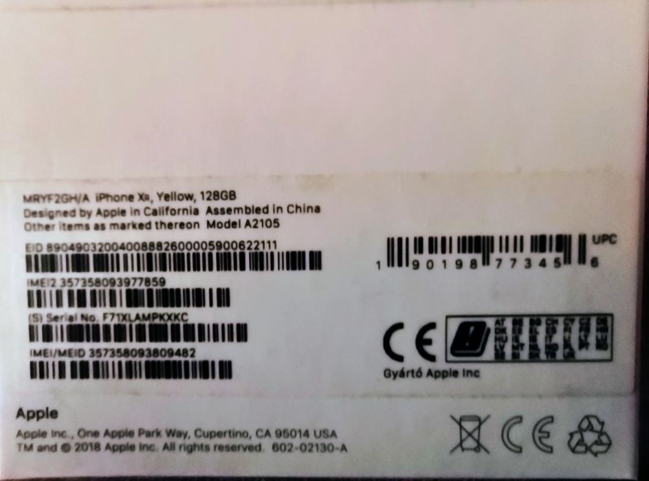 iPhone XR 128 GB