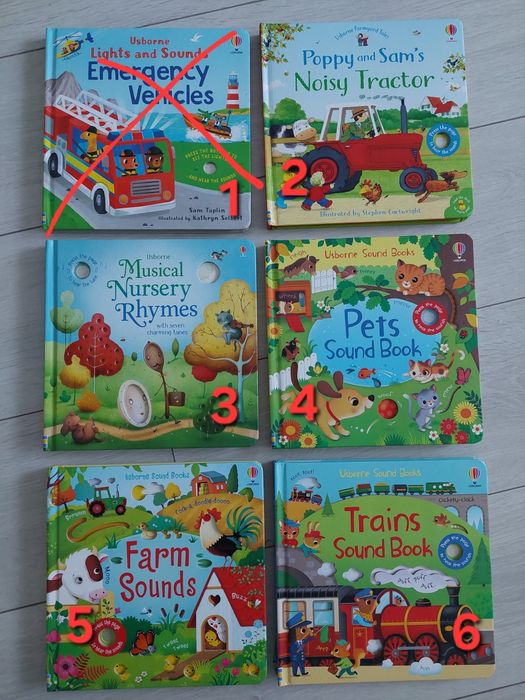 Carti Usborne cu sunete