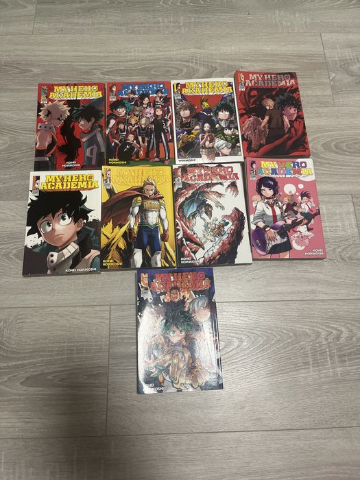 manga my hero academia volumele2 4 8 10 15 17 18 1926