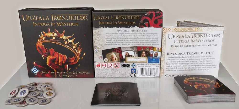 Joc de societate Urzeala Tronurilor, Intriga in Westeros