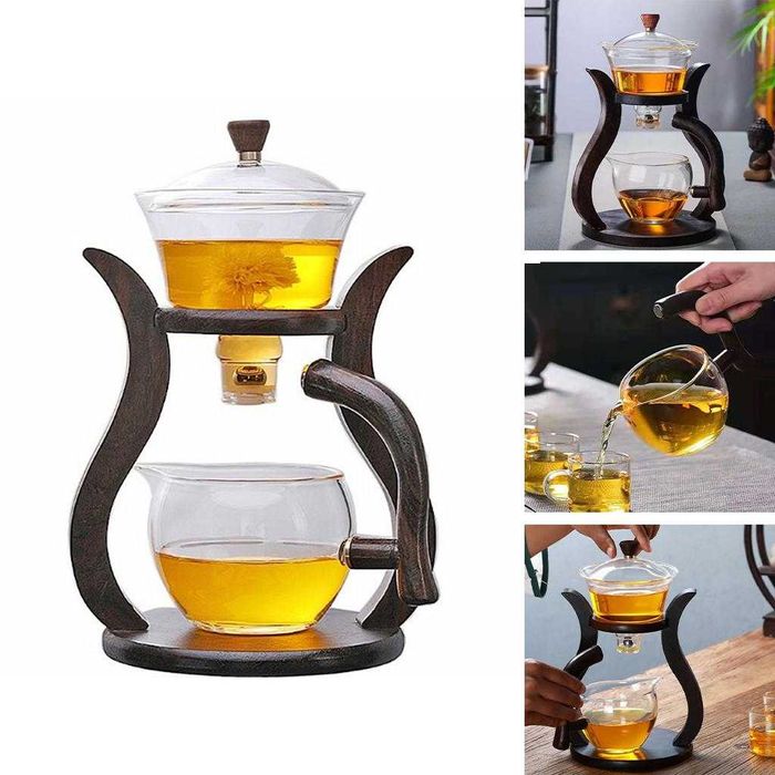 Чайник (Гайвань) с автоматическим проливом для Gonfu Cha (Гонфу Ча)