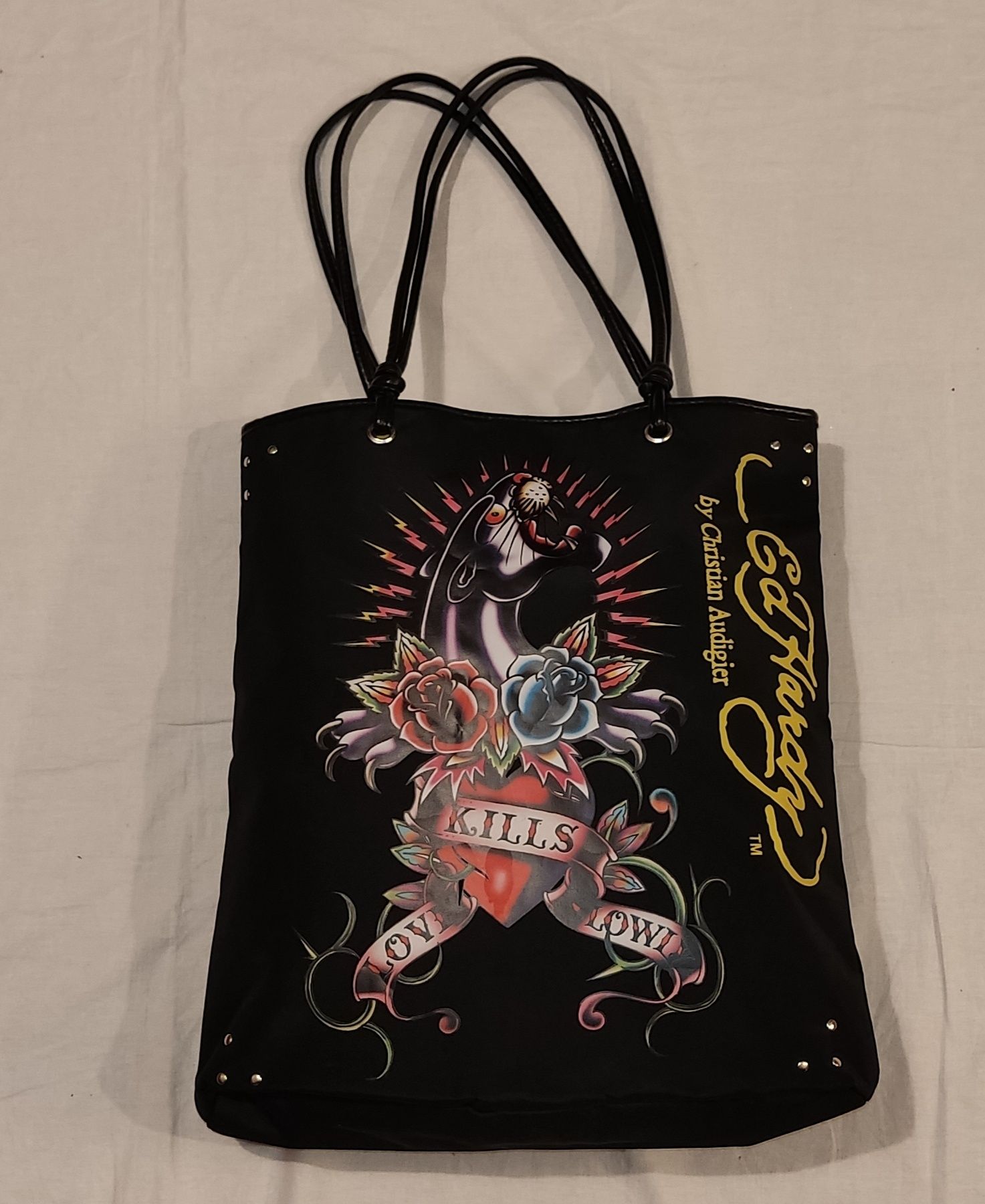 Geanta Ed Hardy by Chistian Audigier dama bag școală rucsac ghiozdan