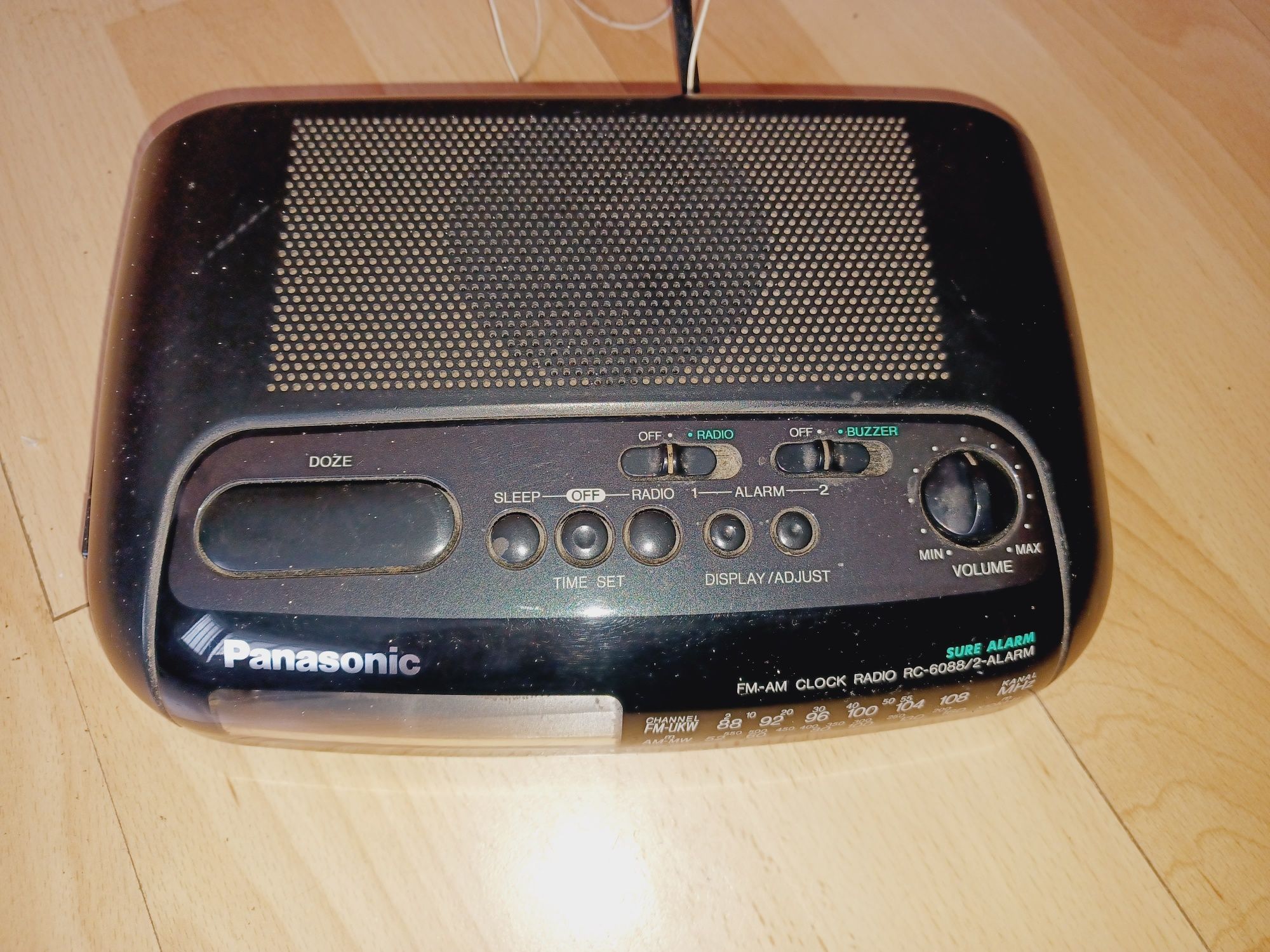 Панасоник Panasonic  Радио Будилник Часовник