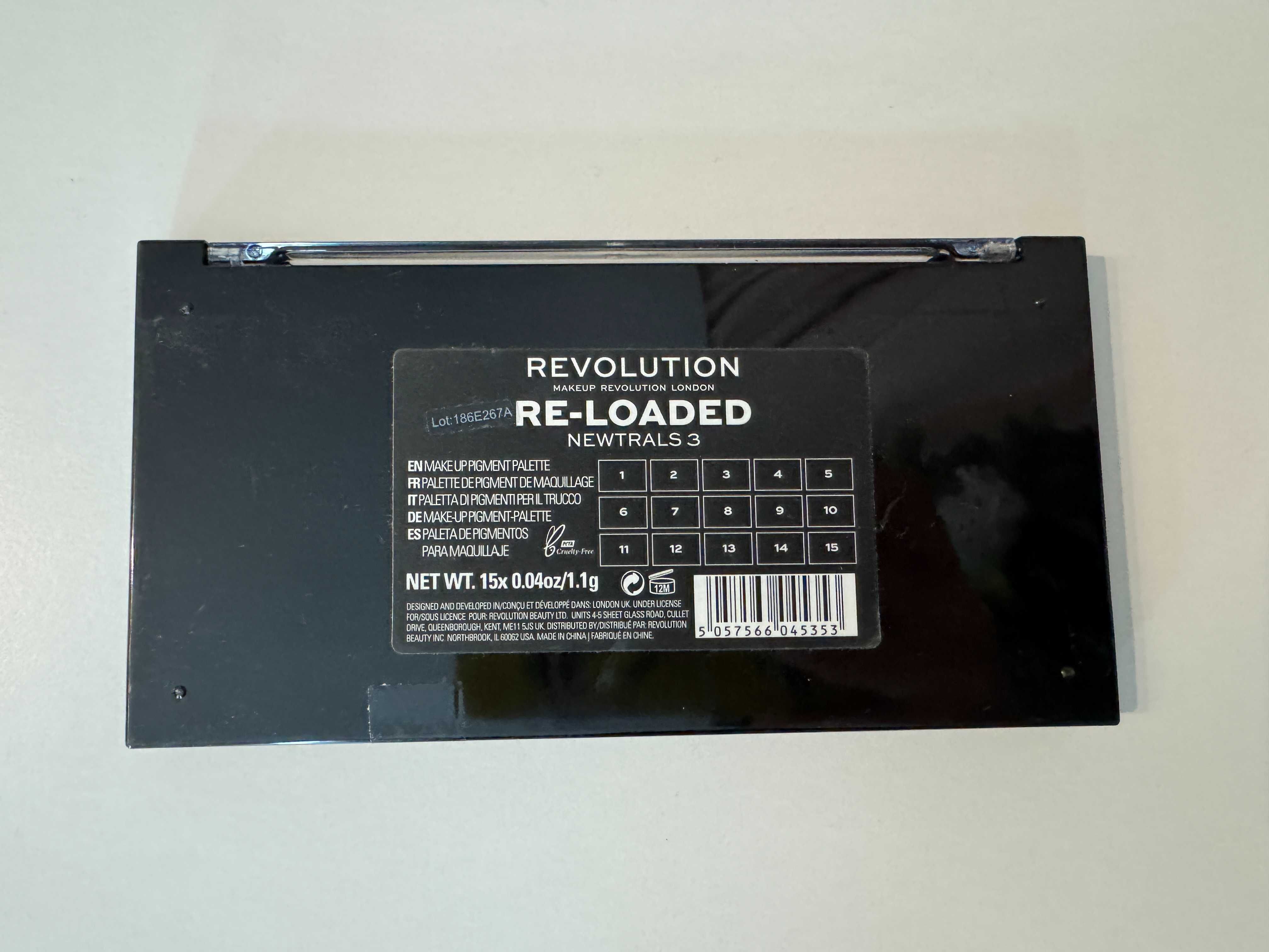 Палитра сенки за очи Makeup Revolution Reloaded Newtrals 3