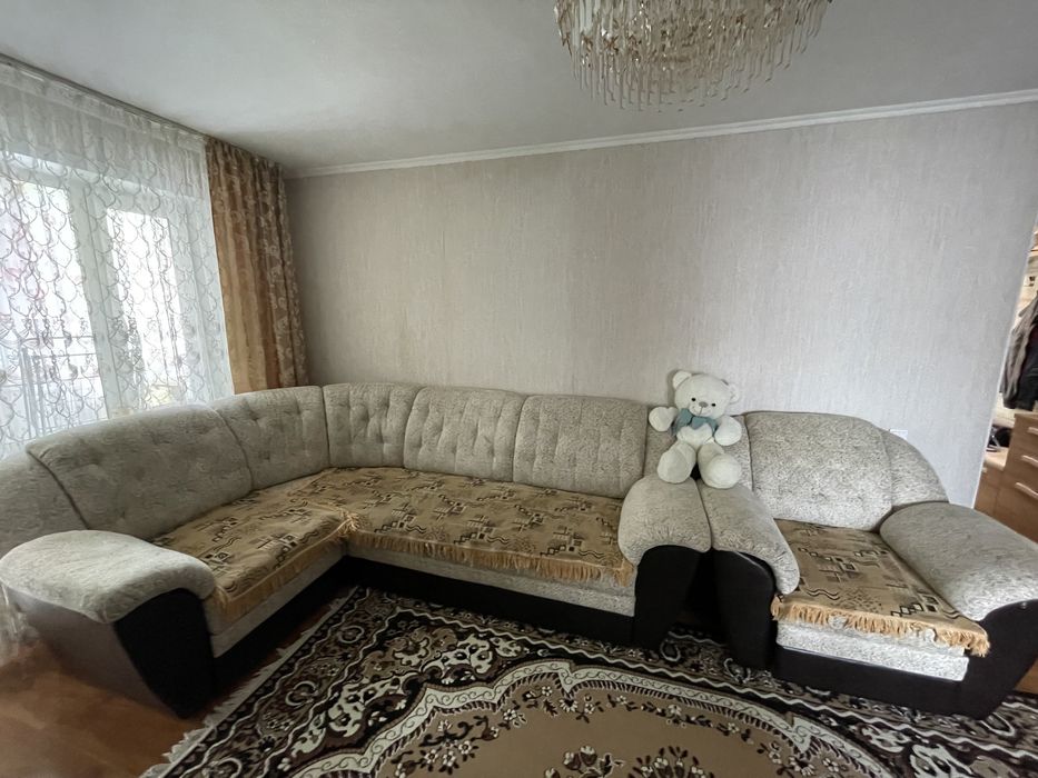 Угловой диван с креслом