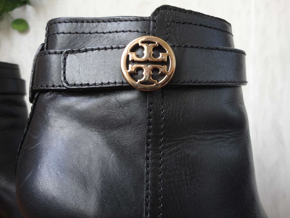 N37,5 Torry Burch/естествена кожа/дамски боти