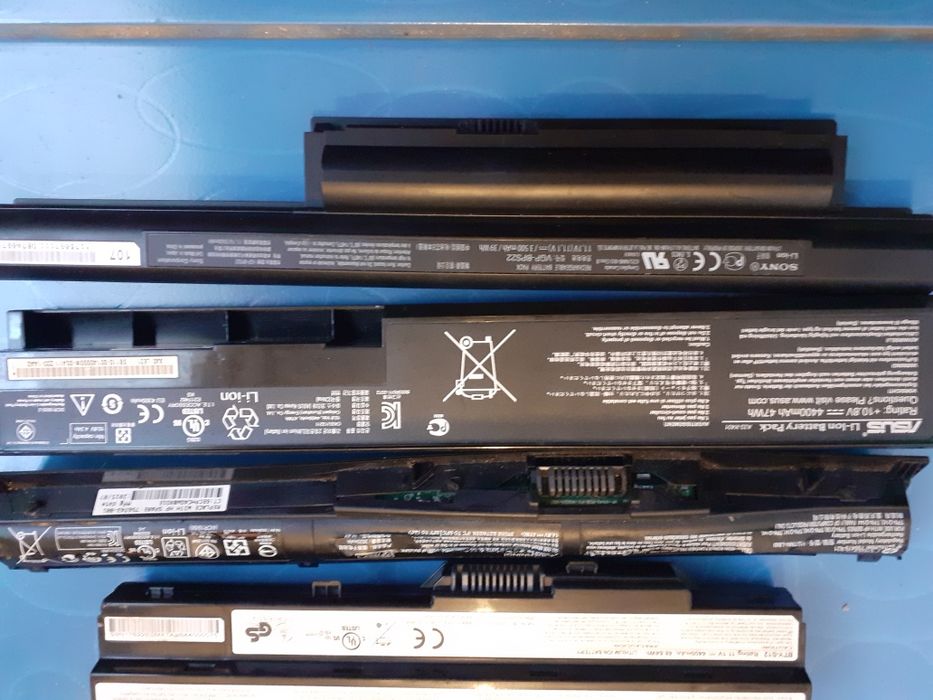 Lot 10 baterii laptop