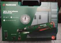 Cheie cu clichet Parkside electrica pe acumulator de 12 V