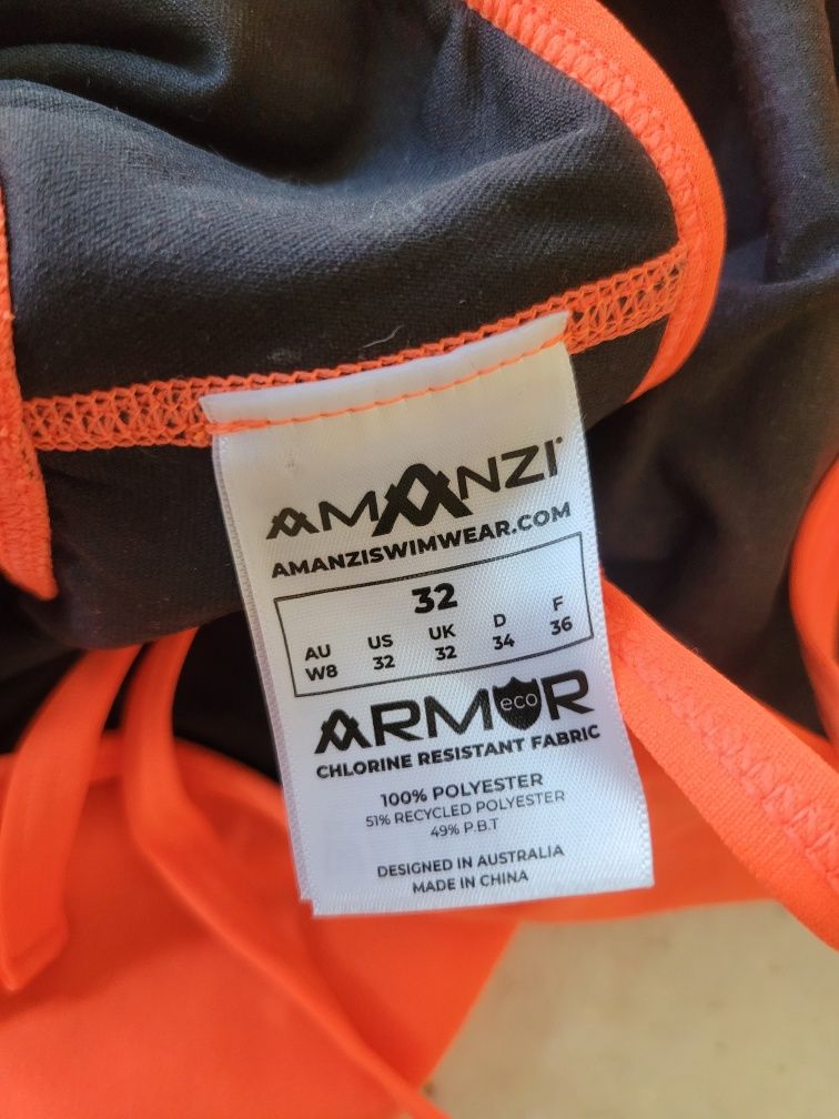 Цели бански за плуване неонови Amanzi arena speedo