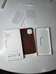 Husa Apple Iphone 14 Leather / Piele originala (NOUA)
