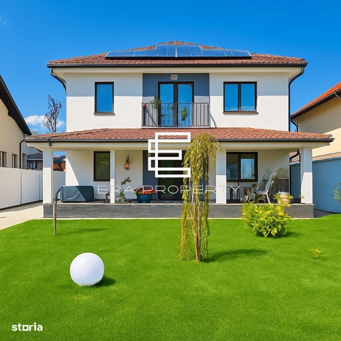 Casă individuală premium- panouri fotovoltaice –Cartierul Primaverii S
