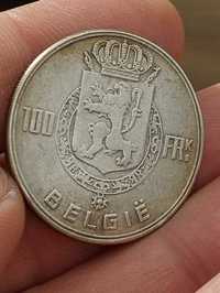 Moneda Argint 100 Franci 1949