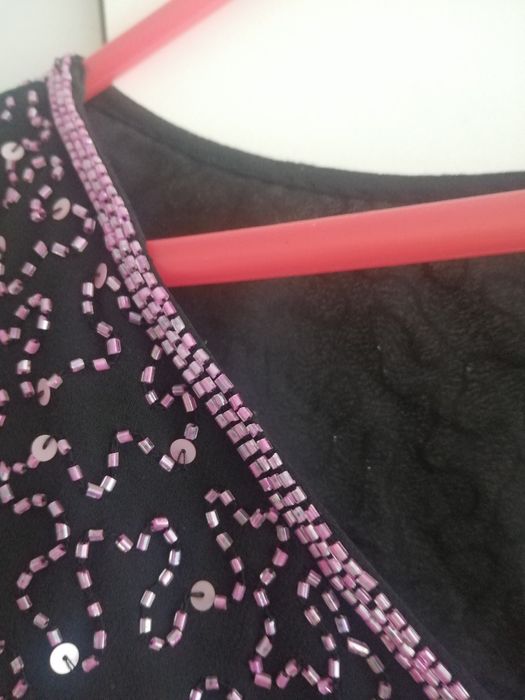 Bluza / top cu paiete si margele mar 42-44