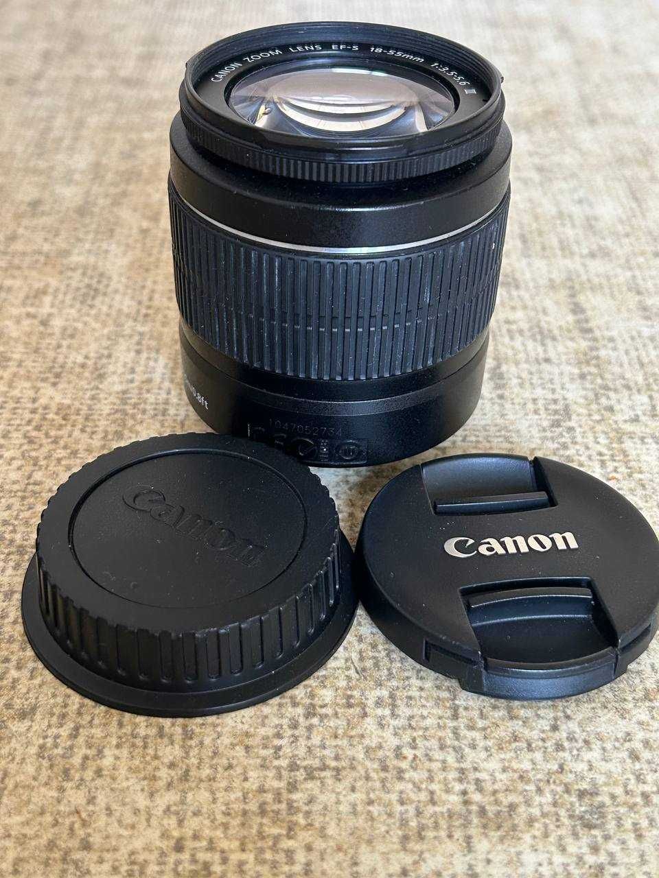 Обьектив Canon zoom lens EF-S 18-55mm 1:3.5-5.6 III