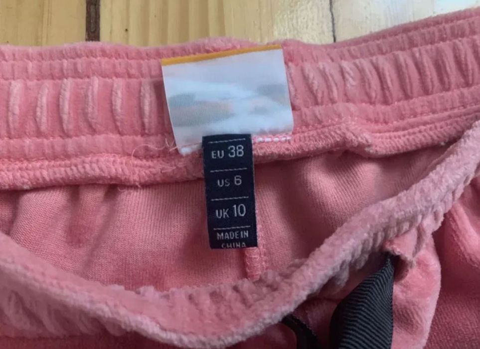 ellese дамско долнище анцуг/панталон плюш М/Л