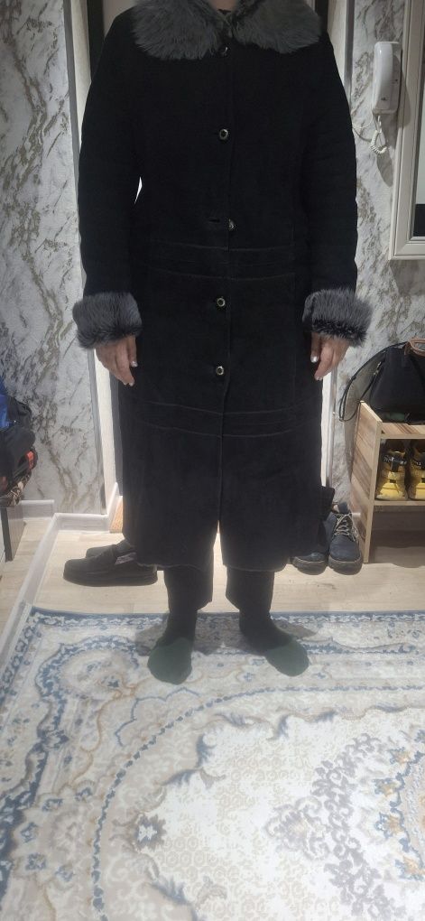 Дубленка замшевая