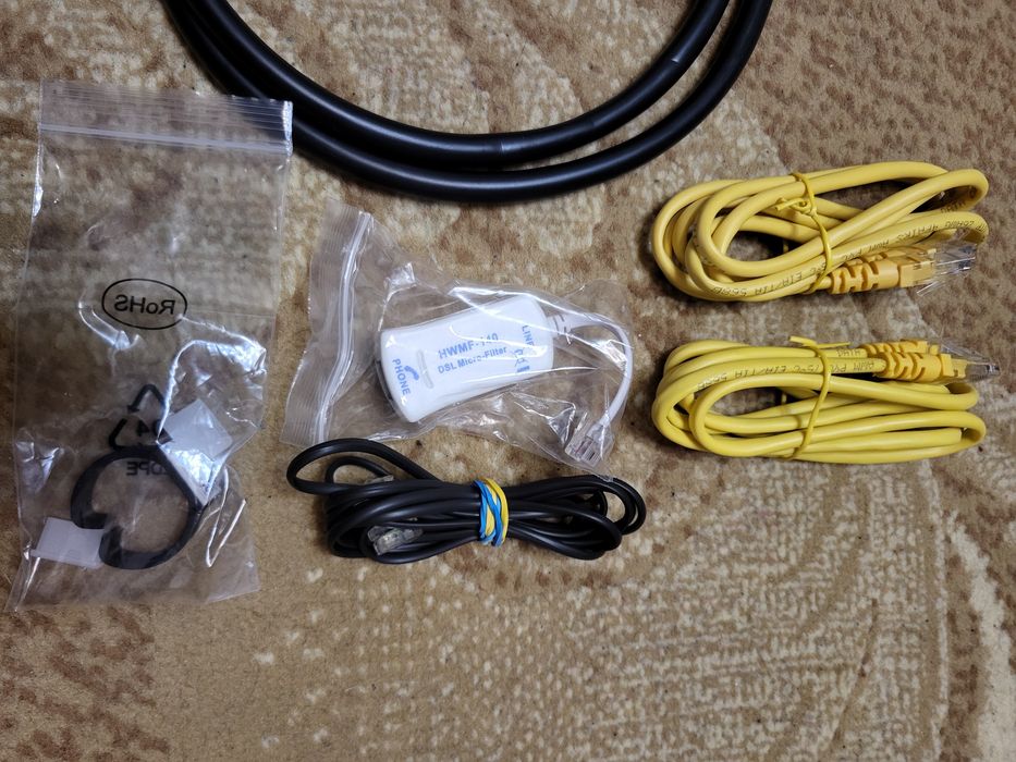 SET 2 Cablu Scart + Alte Accesorii TV/Telefon fix -15 LEi