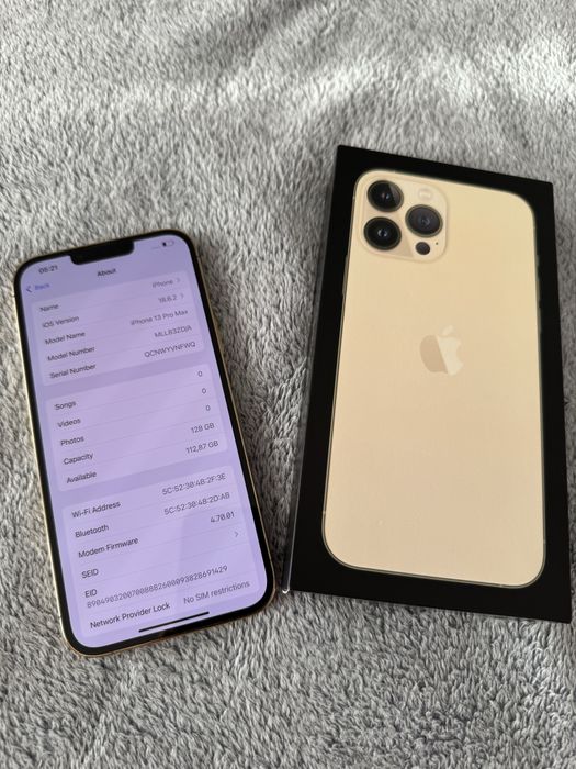 iPhone 13 Pro Max 126GB liber de retea, impecabil
