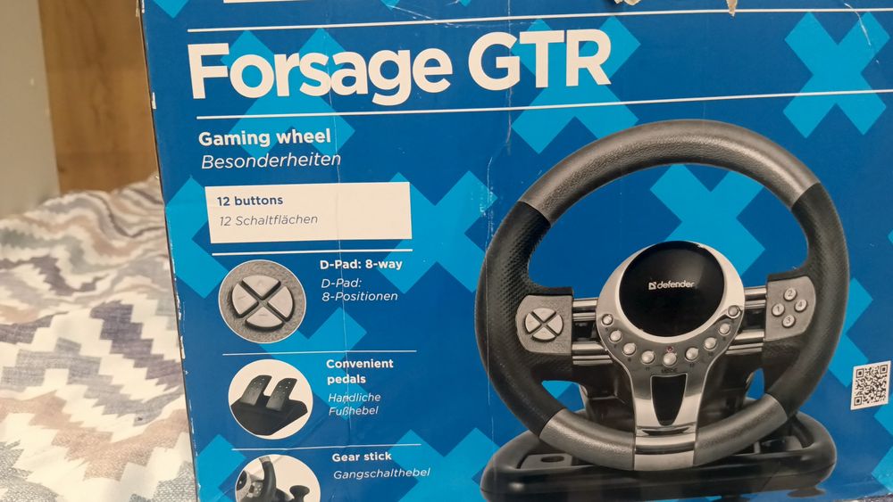 Игровой руль Forsage GTR