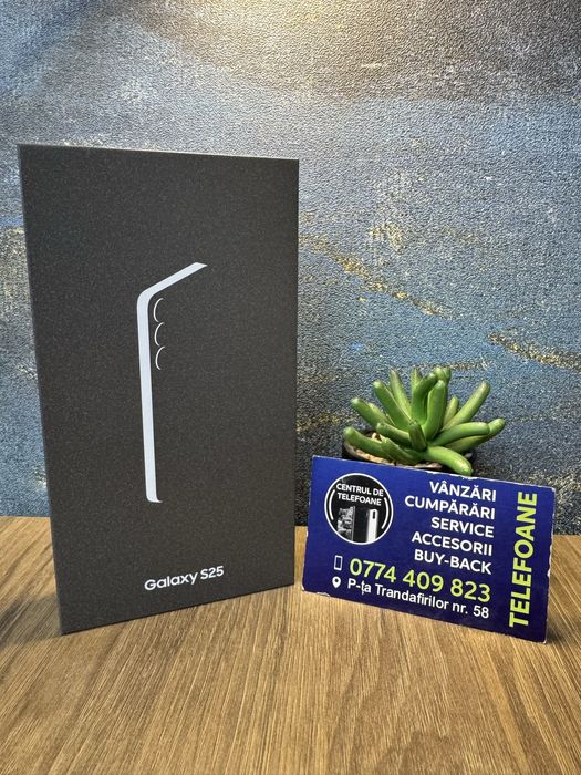 Samsung Galaxy S25/256Gb/Garantie 2Ani Centrul de Telefoane/Rate