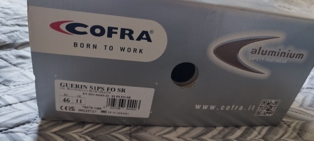 Работни обувки COFRA номер 46