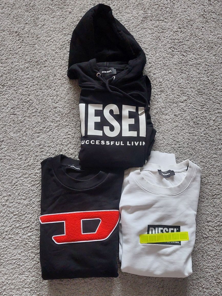 2 бр. Diesel hoodie and sweatshirts, худи и суитшърти