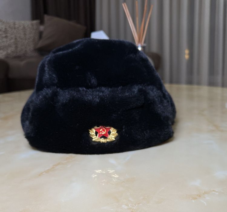 Caciula Blana Tip Rusesc Unisex