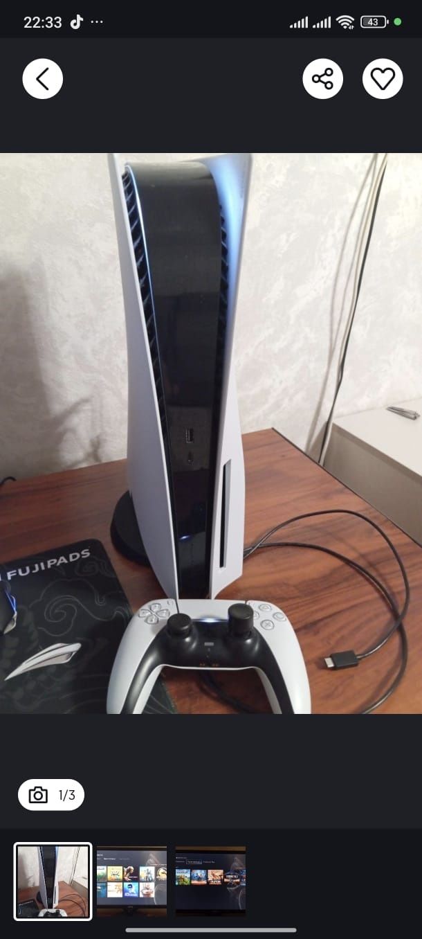 Playstation 5 +8игр