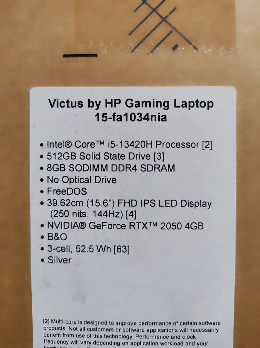 Victus by HP Gaming laptop