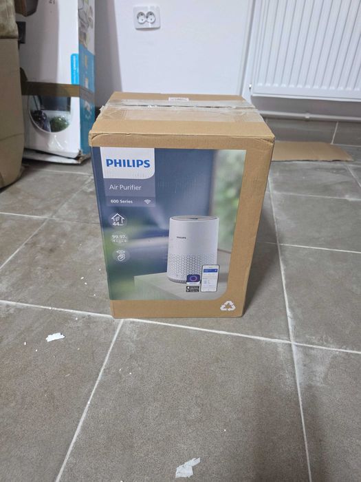 3 x Purificator de aer, Philips, Series 600i AC0651/10, Pana la 44 m2