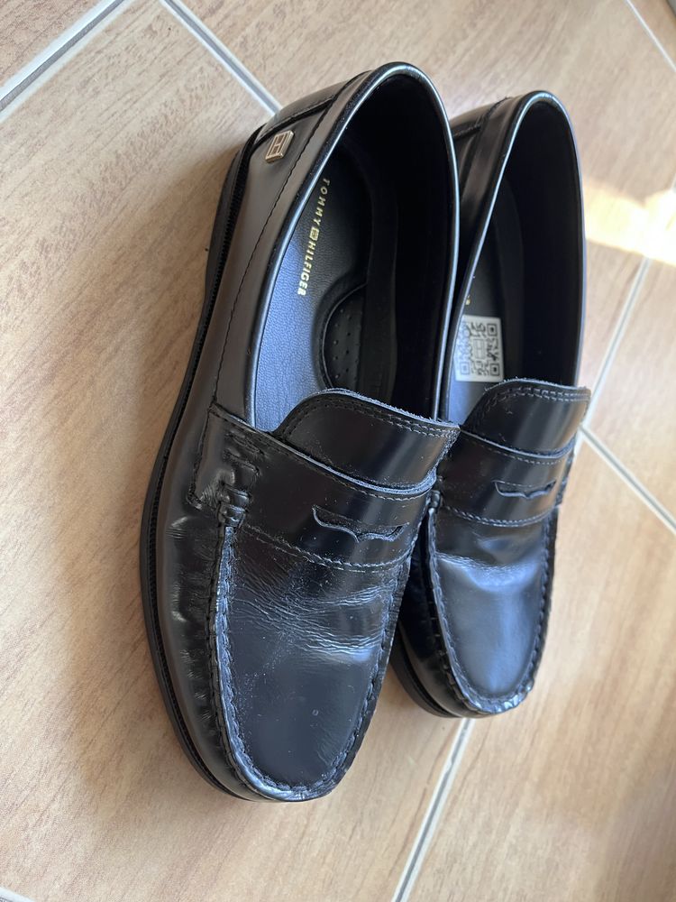Дамски Кожени мокасини Tommy Hilfiger TOMMY ESSENTIAL MOCCASSIN