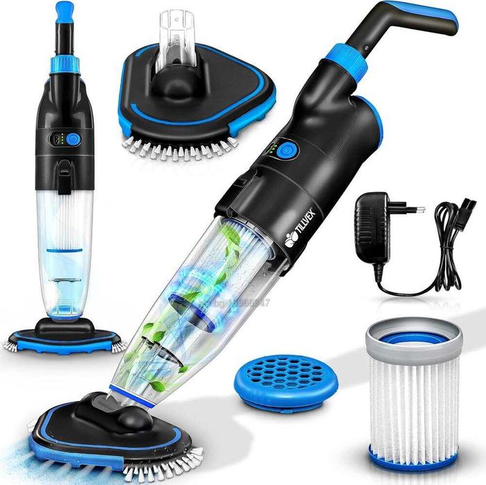 Прахосмукачка електрическа за почистване на басейн Tillvex РЕЦИКЛИРАНА