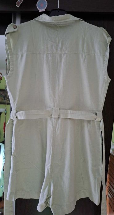 Salopeta verde deschis Mango