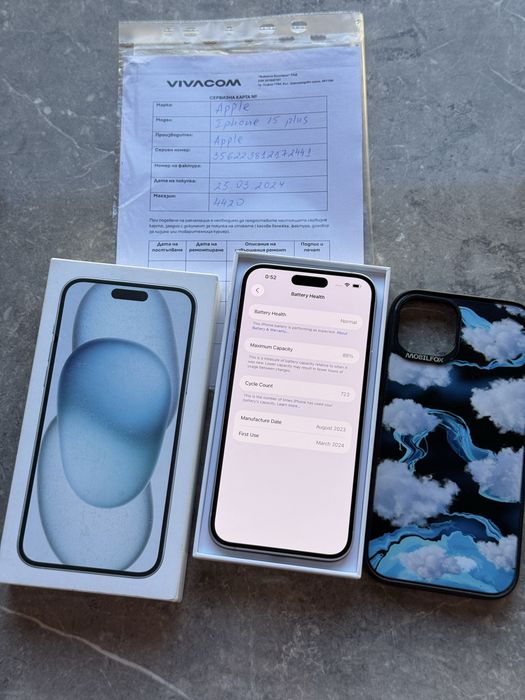 iPhone 15 Plus 128GB ГАРАНЦИЯ