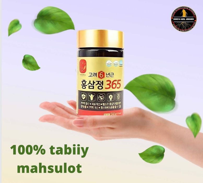 Корея қизил женшени 6 йиллик