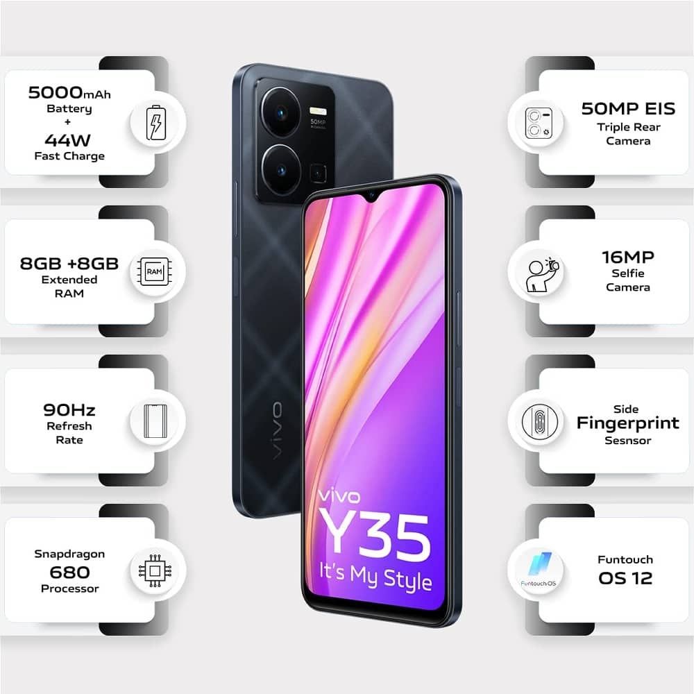 VIVO Y35 128GB как новый