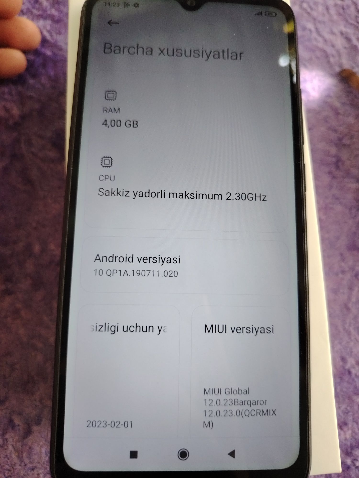 Redmi 9c kelishtiraman