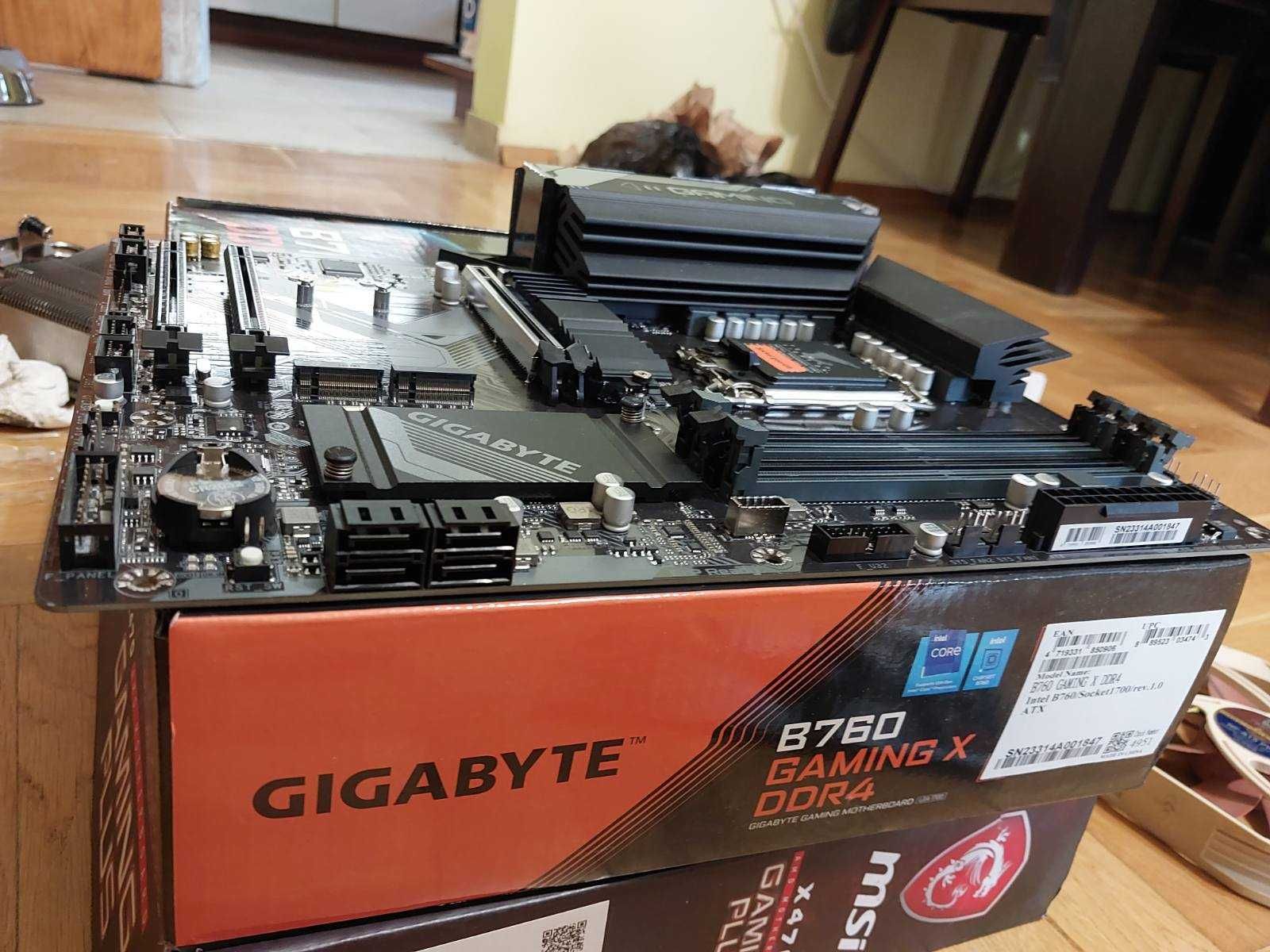 Intel Core i5 12600 + Gigabyte B760 Gaming X, LGA 1700