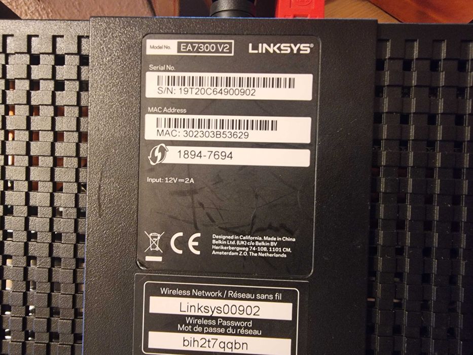 router linksys ea7300