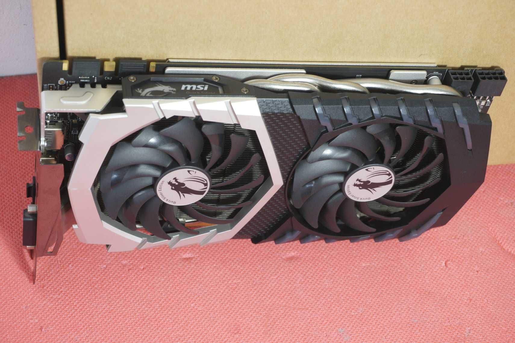 Видеокарта GTX 1070 8GB MSI Quick Silver / вкл ДДС