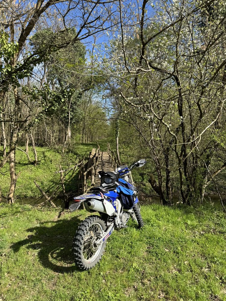 Yamaha wr450f enduro inscris