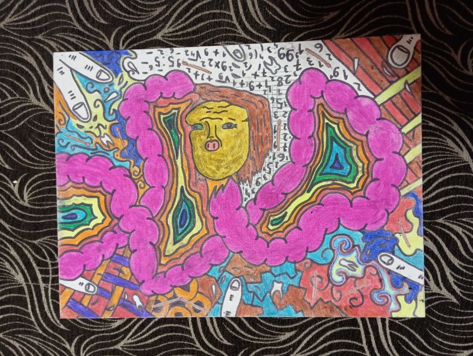 Vand pictura abstracta/pop