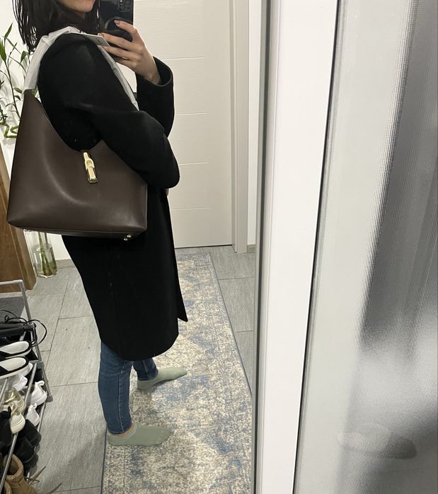 Чанта Furla Goccia Cioccolato